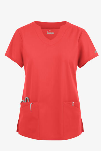 Butter-Soft Originals Women's 6-Pocket Scallop Neck Scrub Top