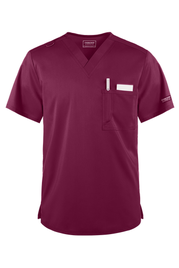Cherokee Workwear Revolution Unisex 1-Pocket STRETCH V-Neck Scrub Top