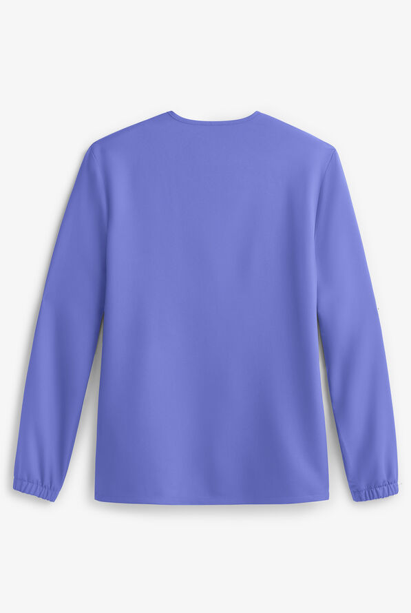 Chaqueta m&eacute;dica unisex Cherokee Workwear Originals Ultra con cremallera y 3 bolsillos - Ceil Blue - 5