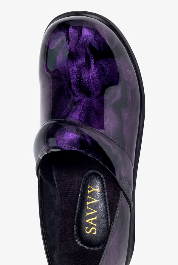Savvy Women's Brandy Deep Wave Nursing Clogs - null - 2
