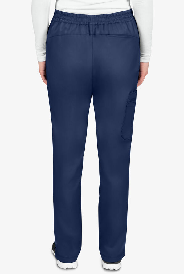 Healing Hands Purple Label Tamara Women's 6-Pocket STRETCH Convertible Drawstring Cargo Scrub Pants - Navy - 2