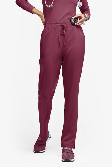 Easy STRETCH Naya Women’s Natural Waist 6-Pocket Straight Leg Scrub Pants