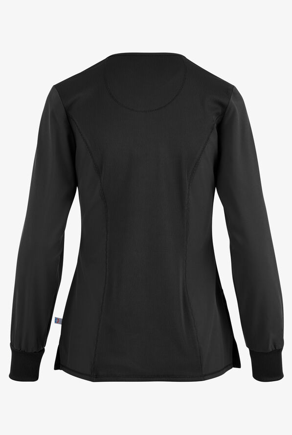 Cherokee Infinity Women's 3Pocket STRETCH Round Neck Long Sleeve Scrub