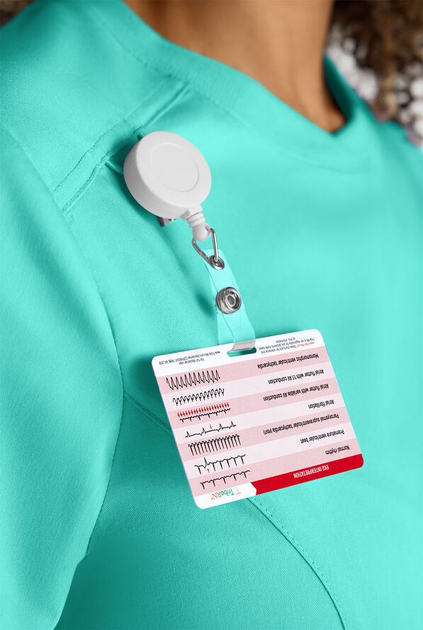 Butter-Soft STRETCH FLXTEK+ Women's 3-Pocket Crew Neck Scrub Top - Aqua Dust - 2