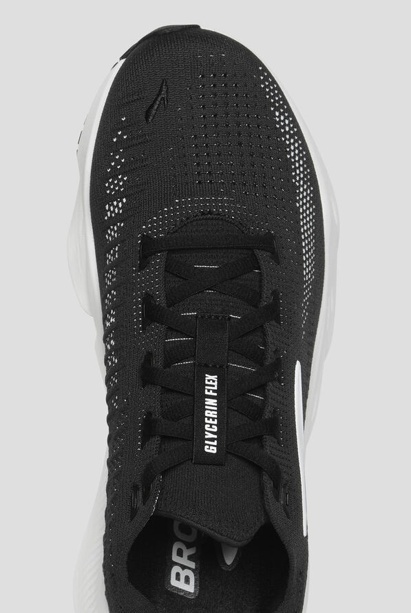 Zapatillas deportivas de enfermer&iacute;a Brooks Glycerin Flex Black/White con cordones para mujer - null - 2