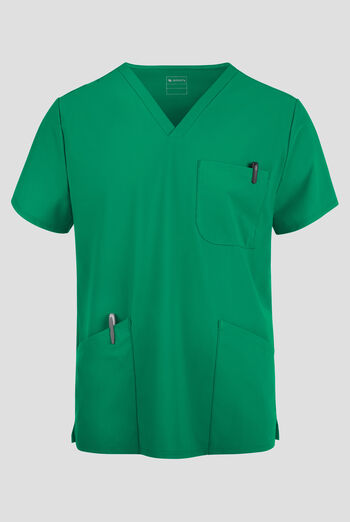 Camisa m&eacute;dica Infinity PURSUIT STRETCH con cuello en V y 3 bolsillos para hombre