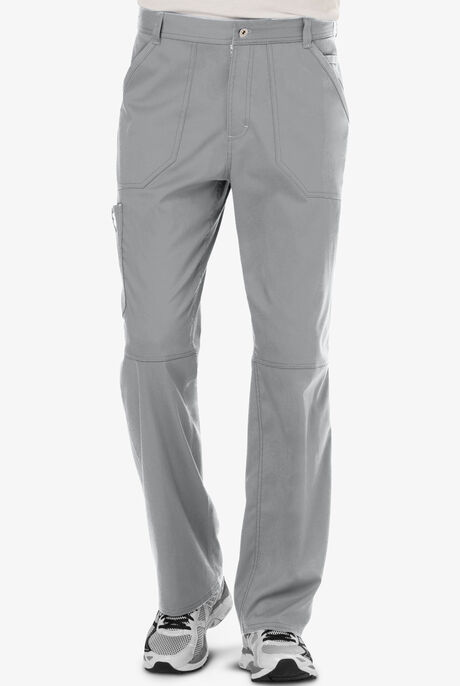 Cherokee Workwear Revolution Men's 7-Pocket STRETCH Cargo Scrub Pants
