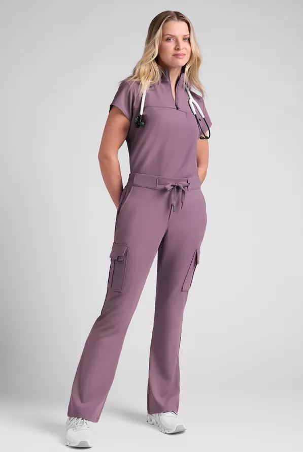 Healing Hands Quest Blair Women's 6-Pocket STRETCH Flare Leg Drawstring Cargo Scrub Pants, Cargo Scrubs Healing Hands Quest Blair Women's 6-Pocket STRETCH Flare Leg Drawstring Cargo Scrub Pants, Cargo Scrubs