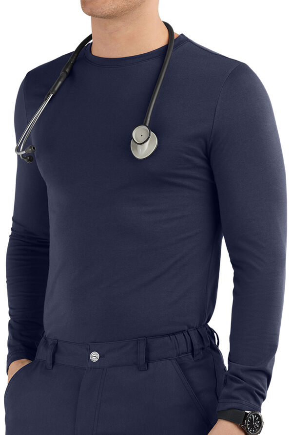 WCU Unisex Long Sleeved Tee - Navy - 1