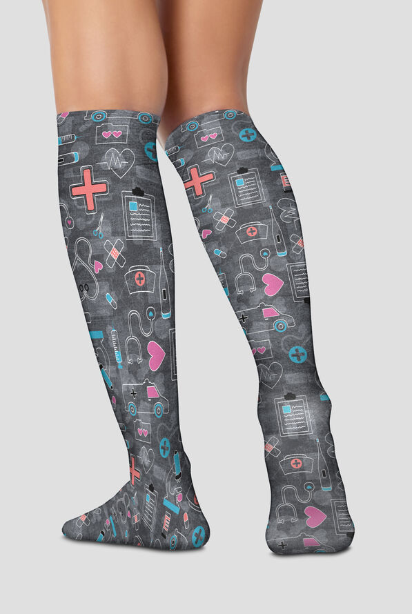 Cherokee Wellness Icons Women's 8-15 mmHg Light Compression Socks - null - 2