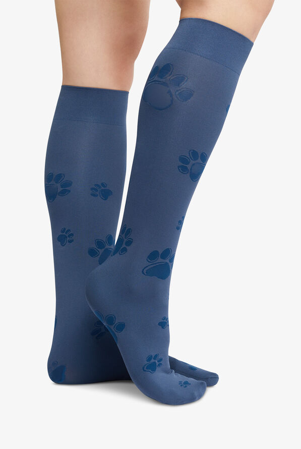 UA Exclusive UA Paws Women's 11 mmHg Light Compression Socks - Navy - 2