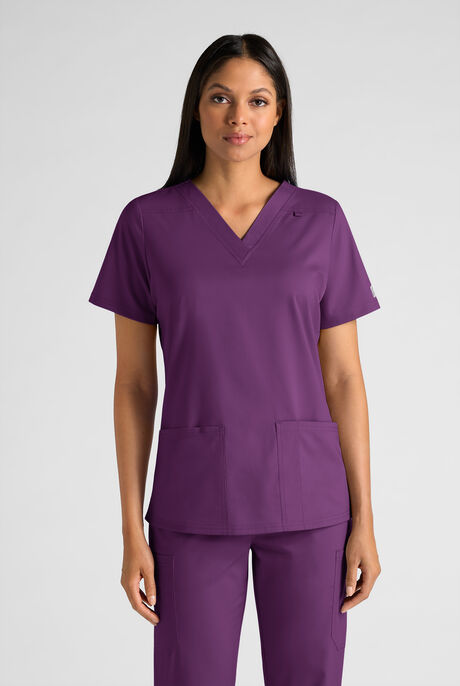 Butter-Soft STRETCH FLXTEK+ Women's 4-Pocket V-Neck Scrub Top