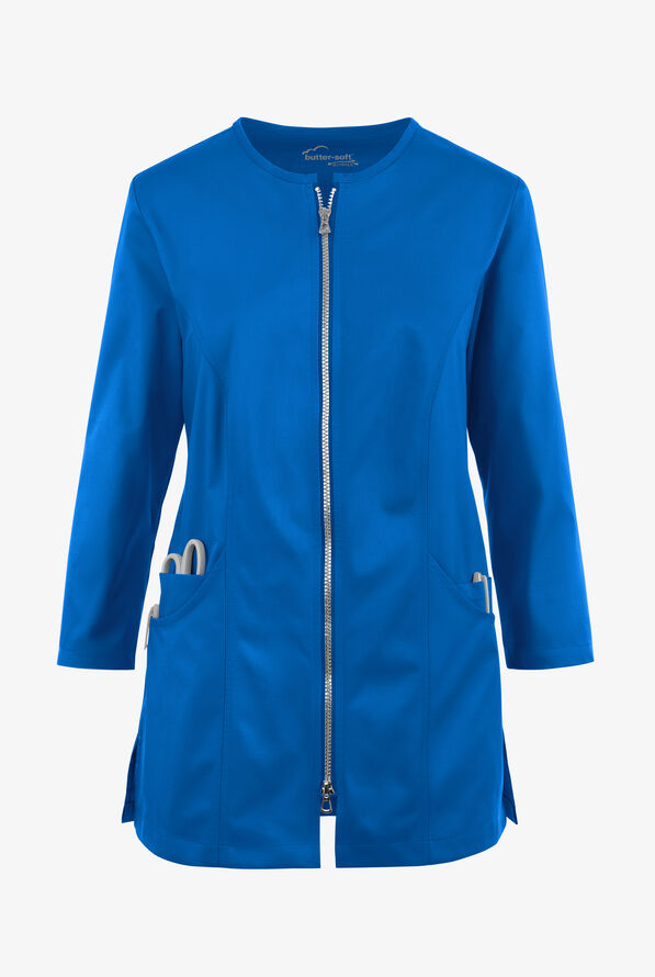 ButterSoft STRETCH Jewel Consultation Lab Coat Stretch Lab Coats