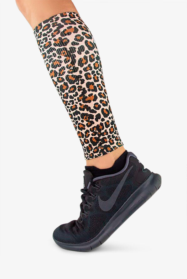 Zensah Leopard Women's 15-20 mmHg Moderate Compression Sleeves - null - 1