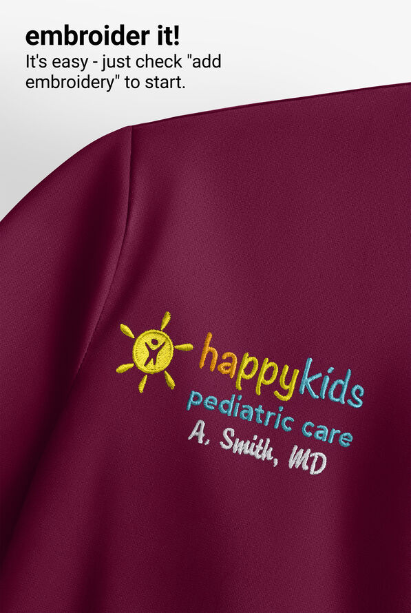 Dickies Riveting Women's 1Pocket STRETCH Contrast Stitching Tuck In V