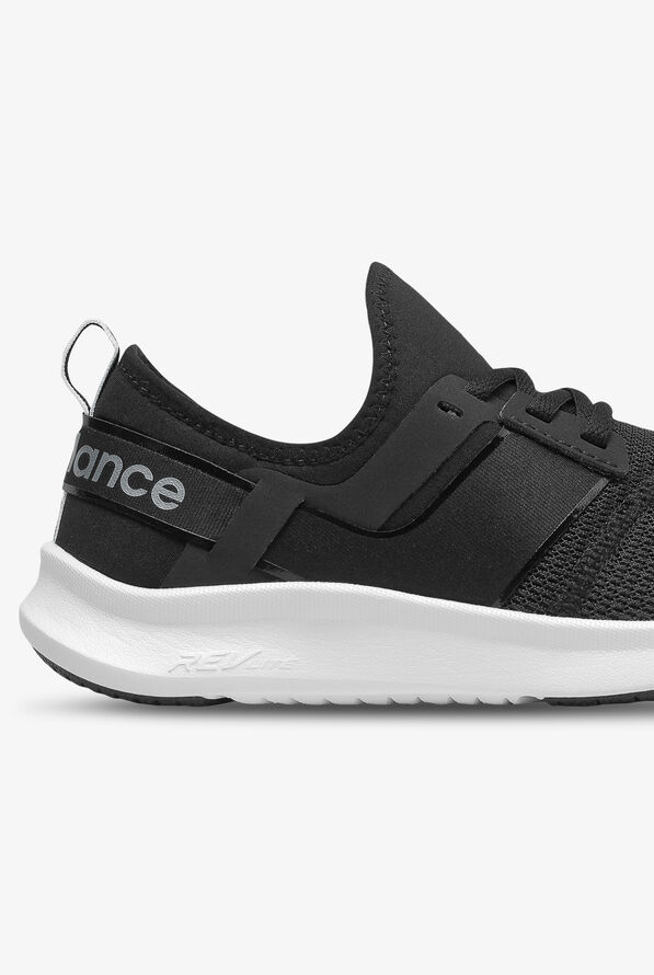 New Balance Black/White Metallic Nergize Sport Women's Athletic Nursing Shoes - null - 2