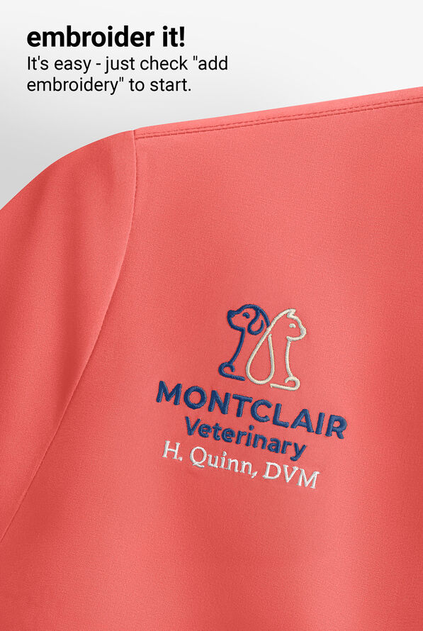 Camiseta m&eacute;dica Healing Hands Purple Label Melissa con mangas largas para mujer - Nectar - 5