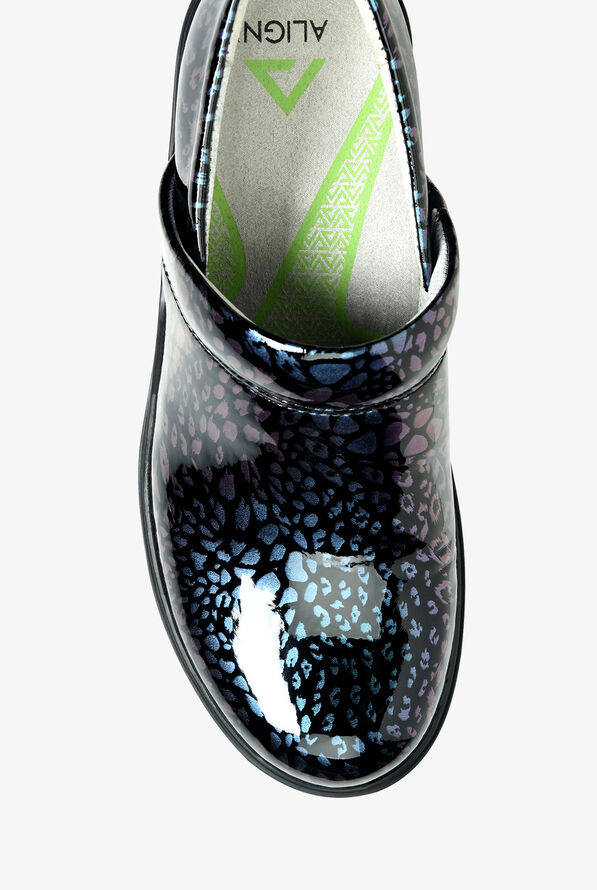  Align&trade; Women's Indya Leopard Patent Leather Nursing Clogs - null - 2