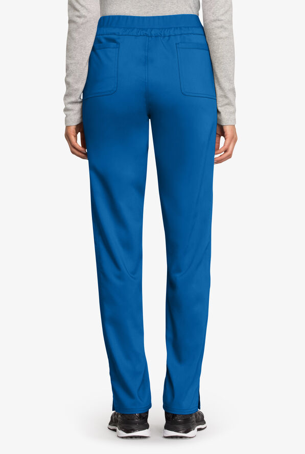 Cherokee Workwear Revolution Women's 5-Pocket STRETCH Drawstring Cargo Scrub Pants - Royal - 2
