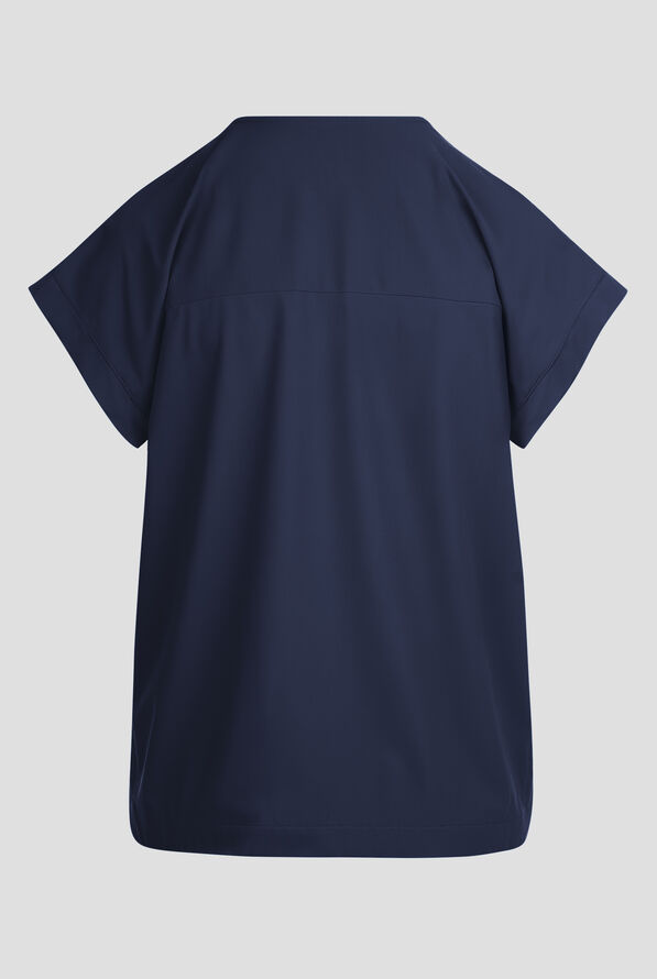 Blusa m&eacute;dica Infinity PURSUIT STRETCH con mangas dolm&aacute;n y 1 bolsillo para mujer - Navy - 4