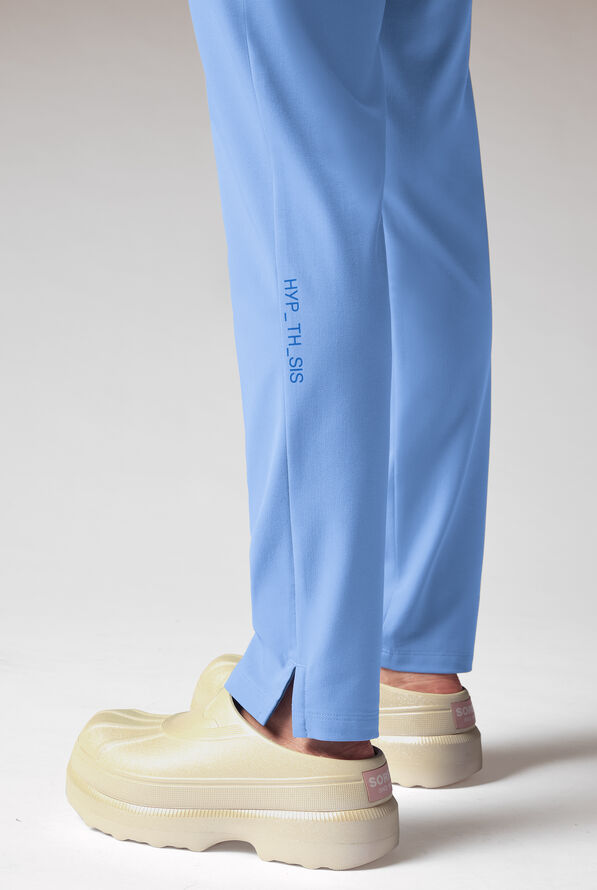 Hypothesis A-D All Duty Women’s 6-Pocket Slim Straight-Leg Scrub Pant - Ceil Blue - 5