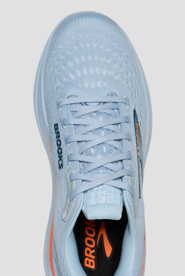 Brooks Men's Ghost Max 3 Skyway/Blue/Orange Athletic Lace Up Shoes - null - 2