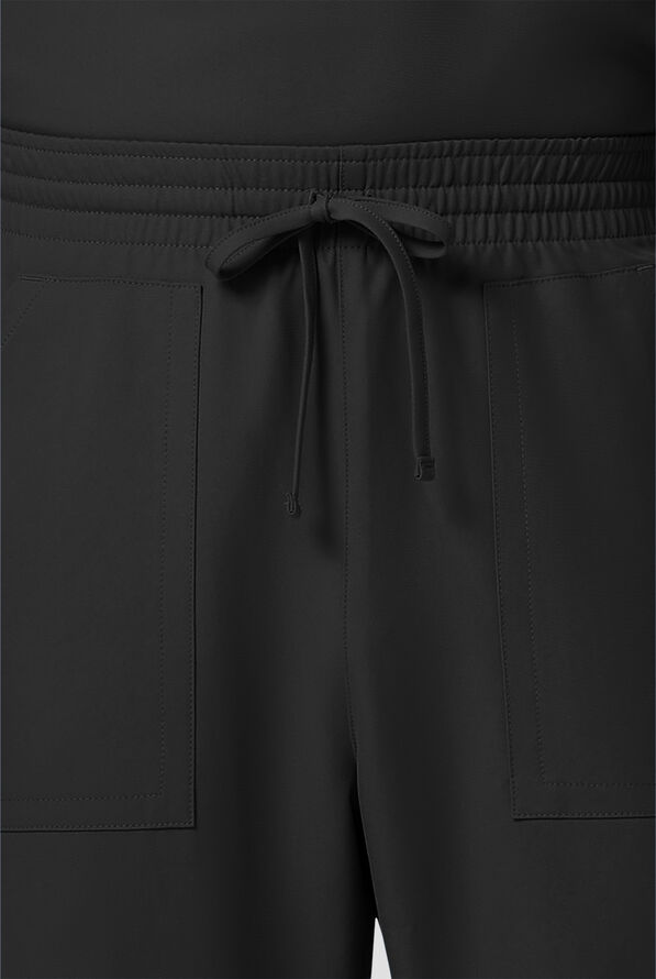 Pantal&oacute;n m&eacute;dico Cherokee Workwear Originals Ultra estilo jogger con cord&oacute;n y 4 bolsillos para hombre - Black - 5