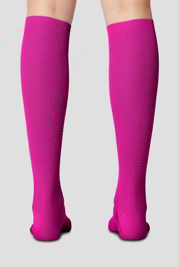 Cherokee Women's 8-12 mmHg Light Compression Socks - Tropical Hibiscus - 2