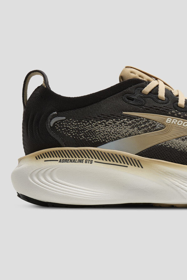 Brooks Men's Adrenaline GTS 25 Phantom/Starfish/Coconut Athletic Lace Up Shoes - null - 4