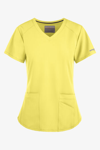 Skechers by Barco Breeze Women's 3-Pocket STRETCH V-Neck Scrub Top