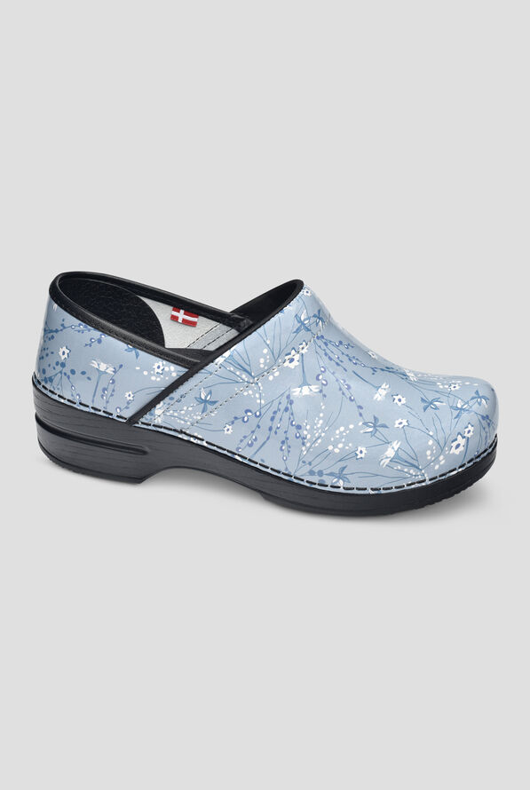 Sanita Women's Smart Step Slip-Resistant Nightshade Printed Patent Leather Clogs - null - 1