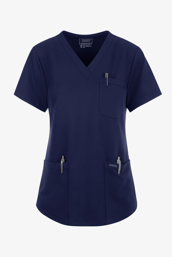 Cherokee Workwear Originals Ultra Women's 3-Pocket V-Neck Scrub Top