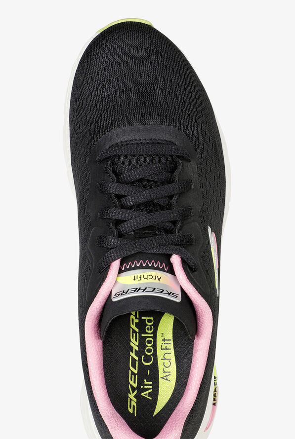 Zapatillas deportivas Skechers Arch Fit Infinity Cool Black/Multi con cordones para mujer - null - 2