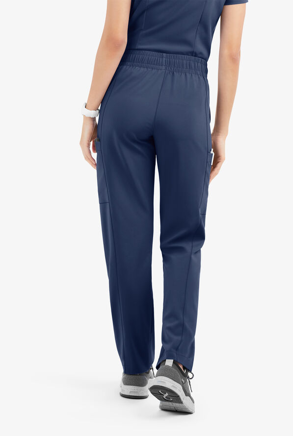 Pantal&oacute;n m&eacute;dico Easy STRETCH Nala Petite con piernas rectas y 5 bolsillos para mujer - Navy - 3