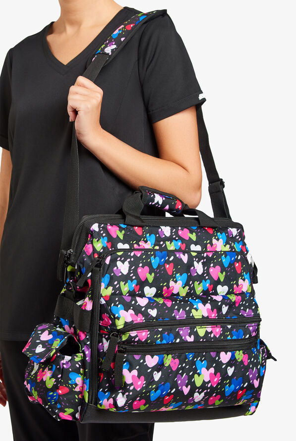 Nurse Mates Raining Hearts Women's Ultimate Nursing Bag - null - 2