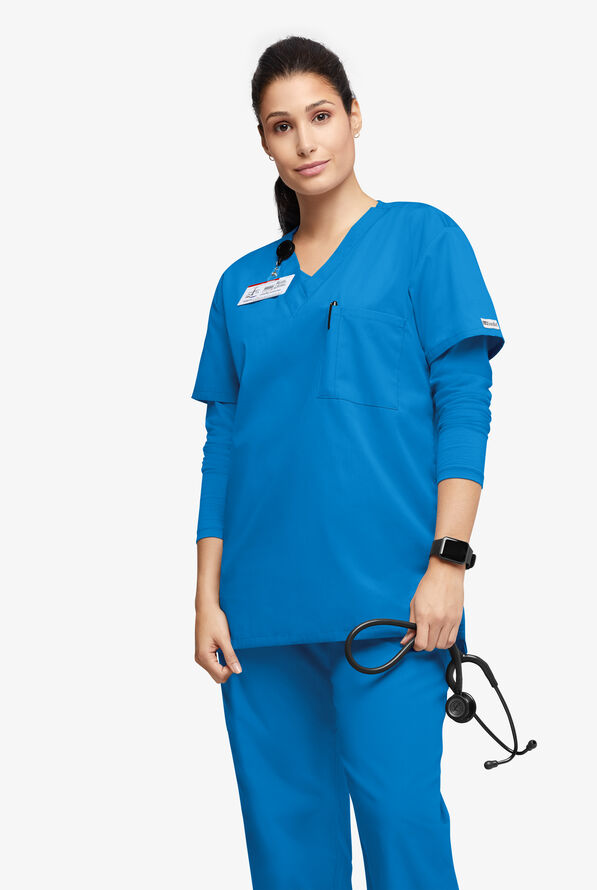 UA Best Buy Scrubs Unisex Scrub Set - Marina - 4