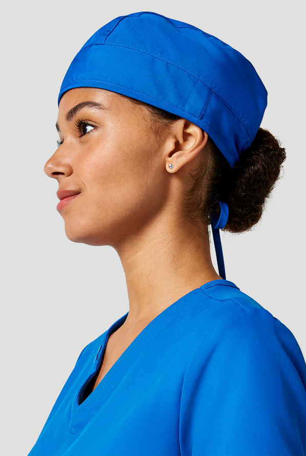 Cherokee Scrubs Solid Surgical Scrub Cap - Royal - 2