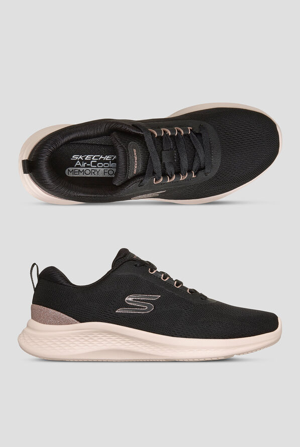 Skechers Sport SKECH-LITE PRO 2.0 - BRILLIANT SHIMMER Black/Rose Gold Athletic Lace Up Shoes - null - 1