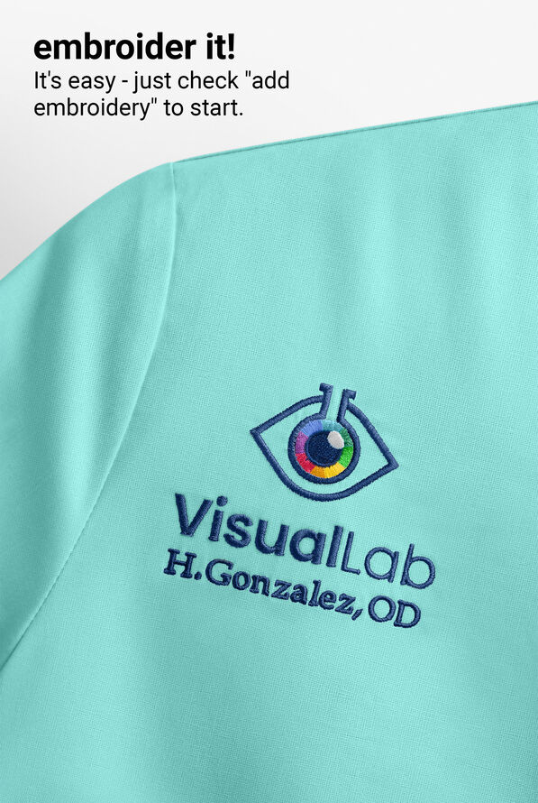 koi Basics Ari Women's 1-Pocket STRETCH Dolman Sleeve Mandarin Collar Scrub Top - Fresh Mint - 6