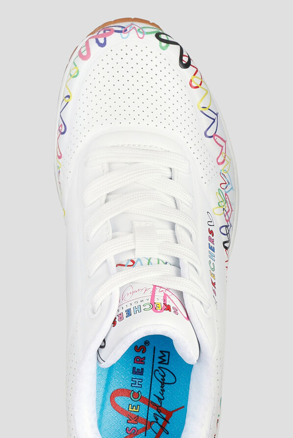 Skechers Street JGOLDCROWN: UNO Love All Around Athletic Lace Up Shoes - null - 2