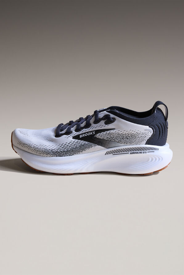 Zapatillas deportivas Brooks Adrenaline GTS 25 White/Black/White con cordones para mujer - null - 1