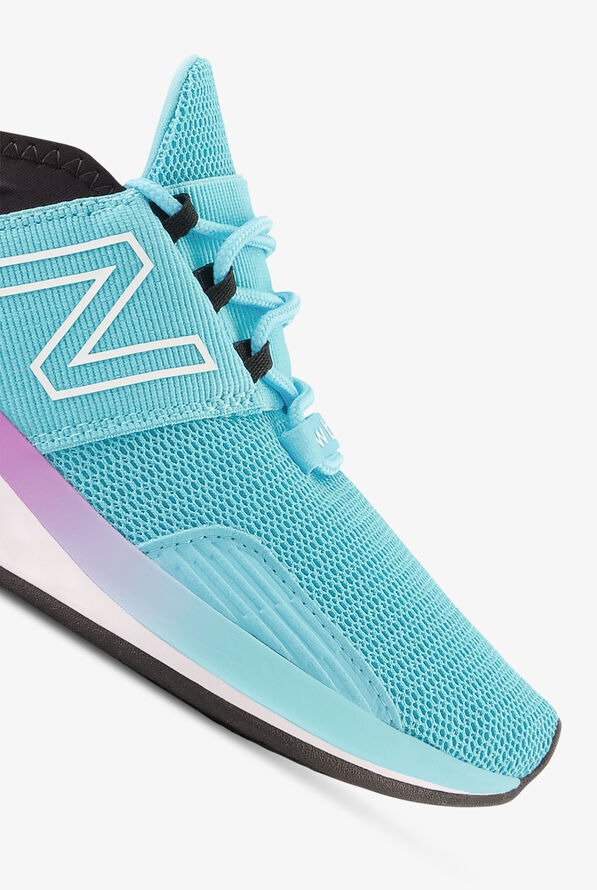 New Balance Women's Roav V1 Summer Aqua/Blue/Rose Athletic Lace Up