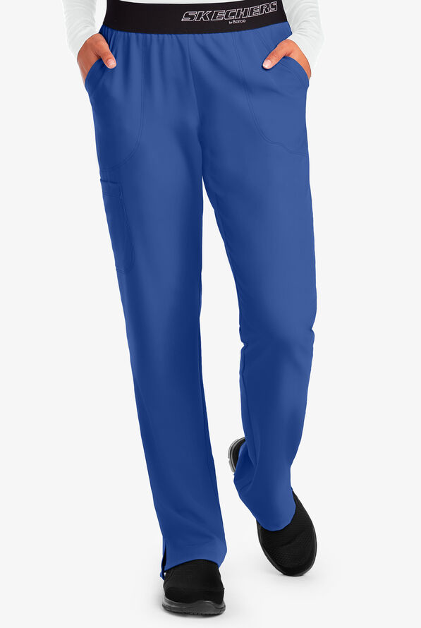Pantalón médico Skechers Vitality estilo cargo con 3 bolsillos para mujer  - Galaxy - 1