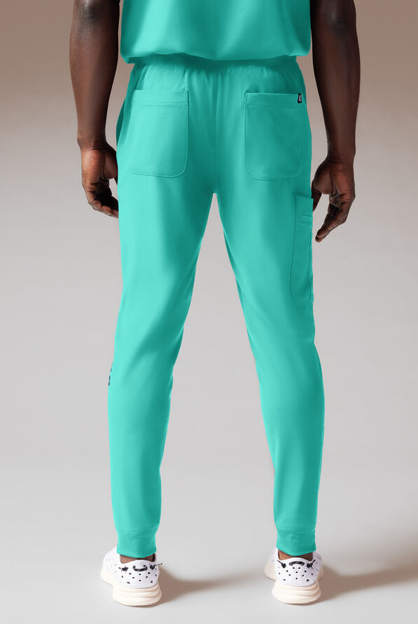 Hypothesis Tactical Men’s 9-Pocket Slim Leg Jogger Scrub Pant - H2O - 3