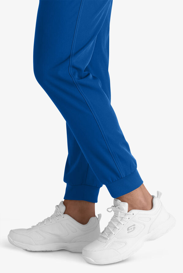 Skechers by Barco Structure Men's 3-Pocket STRETCH Cargo Jogger Scrub Pants - Short - Royal - 3