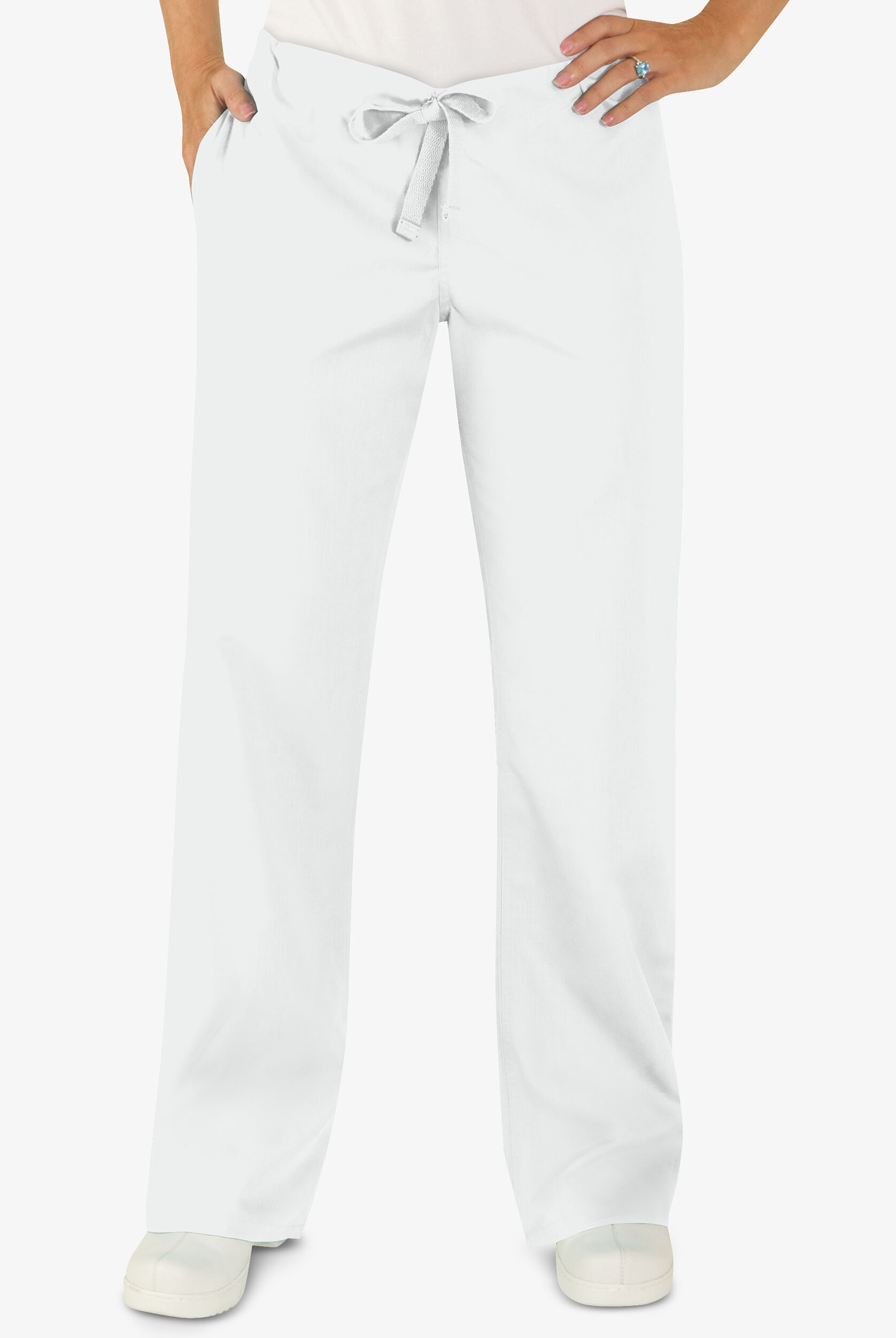 best white scrub pants