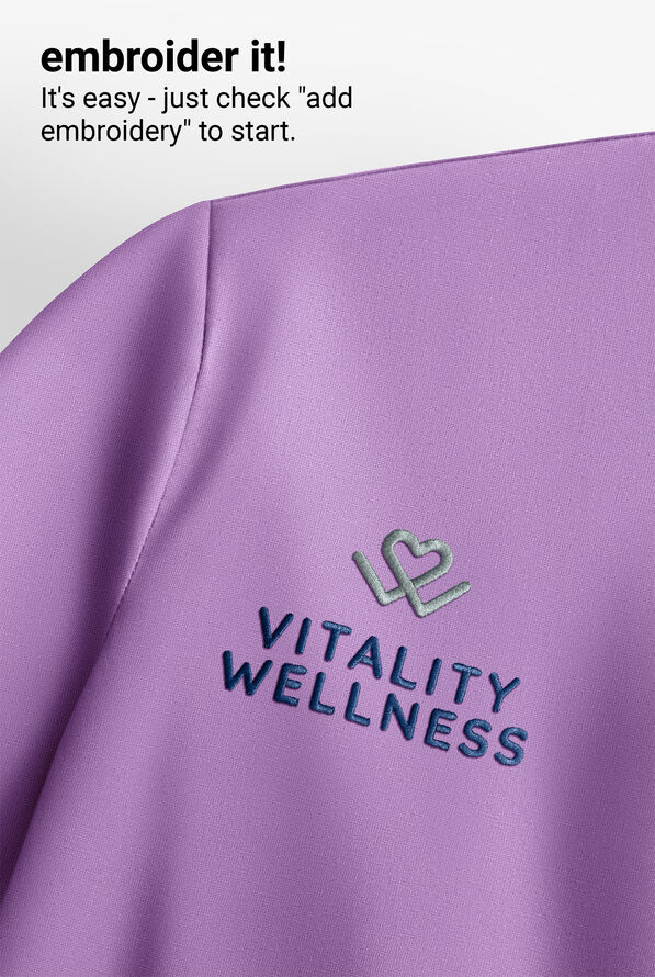 Conjunto de uniforme m&eacute;dico Strictly Scrubs con 4 bolsillos para mujer - Orchid - 6