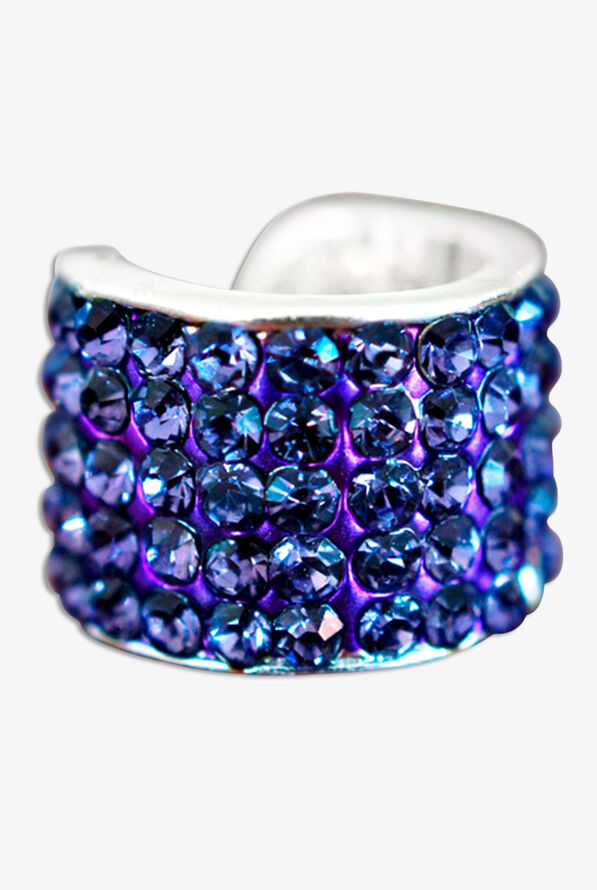 CharMED Crystal Adjustable Stethoscope Charm - Violet - 1