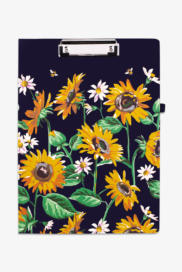 Vera Bradley Sunflowers Clipboard Folio - null - 1