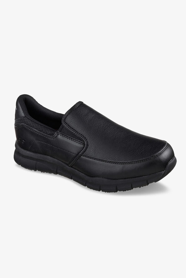 Zapatos Skechers Work Nampa Groton para hombre - Black - 2